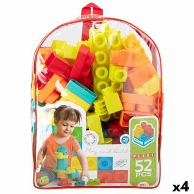 Product Παιχνίδι Kατασκευή Color Block 52 Τεμάχια (4 Μονάδες) base image