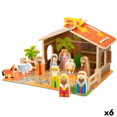 Product Χριστουγεννιάτικη Φάτνη Woomax 20 Τεμάχια 29,5 x 16,5 x 22 cm (x6) base image