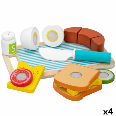 Product Παιχνίδια Σετ Τροφίμων Woomax Πρωινό 14 Ανταλλακτικά (4 Μονάδες) base image
