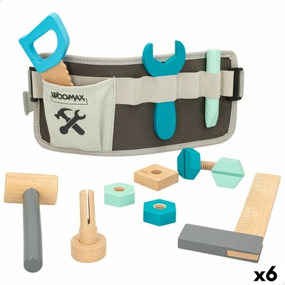 Product Εργαλεία Παιχνιδιών Woomax 12 Τεμάχια 31 x 14 x 2,5 cm x6 base image