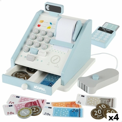 Product Ταμειακή Μηχανή Παιχνιδιών Woomax 18 Τεμάχια 4 Μονάδες 18 x 15 x 18 cm base image