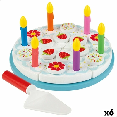 Product Ξύλινο Παιχνίδι Woomax Tarta 26 Τεμάχια (x6) base image