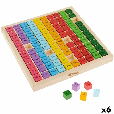 Product Παιχνίδι των Δεξιοτήτων Woomax 101 Τεμάχια 19 x 2 x 19 cm (x6) base image