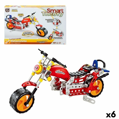 Product Παιχνίδι Kατασκευή Colorbaby Smart Theory 255 Τεμάχια Μοτοσικλέτα (x6) base image
