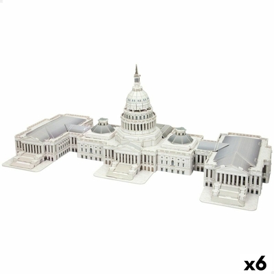Product 3D Παζλ Colorbaby Capitolio 126 Τεμάχια 52,5 x 20,5 x 23,5 cm (x6) base image
