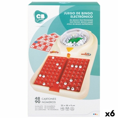 Product Αυτόματο Παιχνίδι Bingo Colorbaby Χαρτόνι (x6) base image