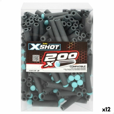 Product Βελάκια Zuru X-Shot 200 Τεμάχια 7 x 1 x 1 cm (12 Μονάδες) base image