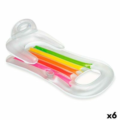 Product Φουσκωτή Καρέκλα για την Πισίνα Intex Ουράνιο Τόξο 160 x 53 x 85 cm (x6) base image
