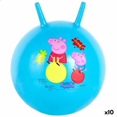 Product Μπάλα που πηδάει Peppa Pig ? 45 cm Μπλε (x10) base image