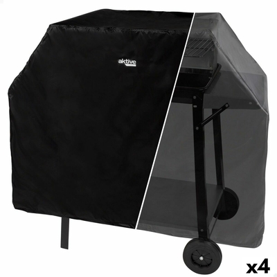 Product Κάλυμμα Ψησταριάς Aktive Μαύρο 4 Μονάδες 142 x 120 x 60 cm base image