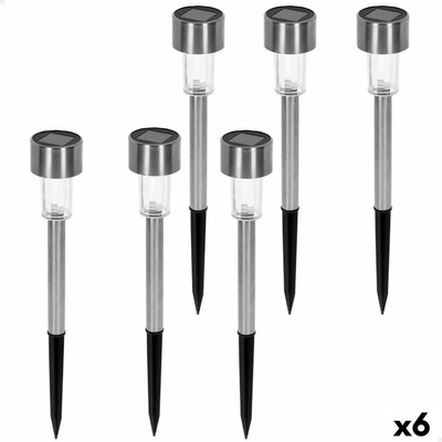 Product Σετ Ηλιακών Φωτιστών Κήπου Aktive 6 Τεμάχια 5,5 x 36 x 5,5 cm (x6) base image