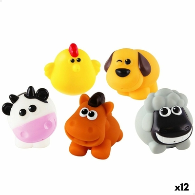 Product Σετ Ζώα Της Φάρμας Winfun 7 x 6,5 x 4 cm (12 Μονάδες) base image