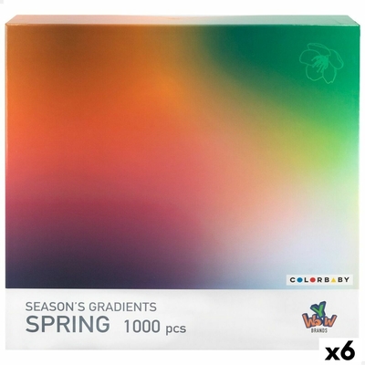 Product Παζλ Colorbaby Season's Gradients Spring 68 x 50 cm (x6) base image