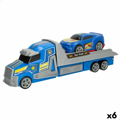 Product Φορτηγό Μεταφορέας Oχήματος και Αυτοκίνητα Tριβής Colorbaby 36 x 11 x 10 cm (x6) base image