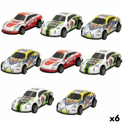 Product Playset Οχημάτων Speed & Go 8,9 x 2,7 x 4 cm (x6) base image