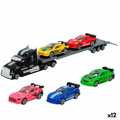 Product Φορτηγό Μεταφορέας Oχήματος και Αυτοκίνητα Speed & Go 28 x 5 x 4,5 cm (12 Μονάδες) base image