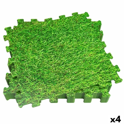 Product Παιδικά Δάπεδα Παζλ Aktive Χόρτο 8 χαλί Eva 50 x 0,4 x 50 cm (4 Μονάδες) base image