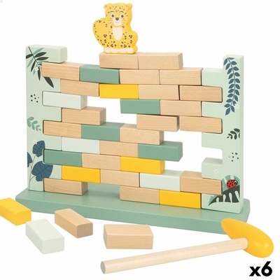 Product Παιχνίδι Kατασκευή Woomax Zώα 44 Τεμάχια (x6) base image