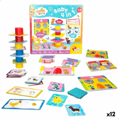 Product Εκπαιδευτικό Παιχνίδι Lisciani Carotina Baby 16 x 1 x 16,5 cm Φάρμα 4 σε 1 base image