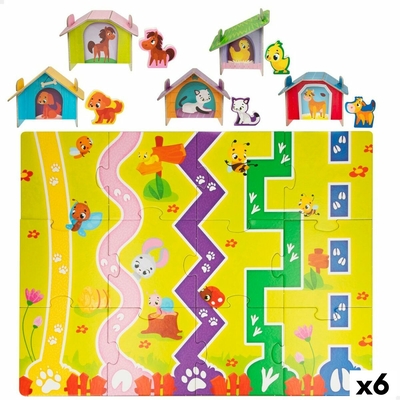 Product Παιδικό Παζλ Lisciani Φάρμα 27 Τεμάχια 48 x 1 x 36 cm (x6) base image