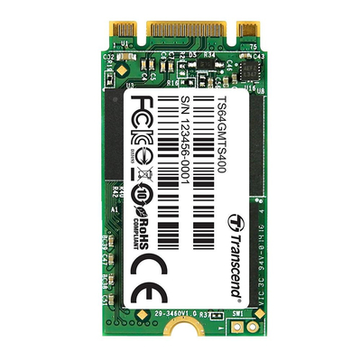 Product Σκληρός Δίσκος SSD 64GB M.2  Transcend MTS400S SATA III base image