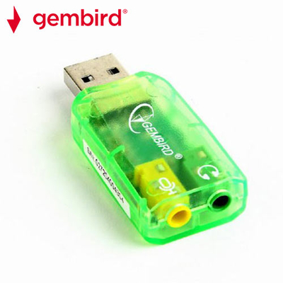 Product Εξωτερική Κάρτα Ήχου Gembird USB VIRTUS base image