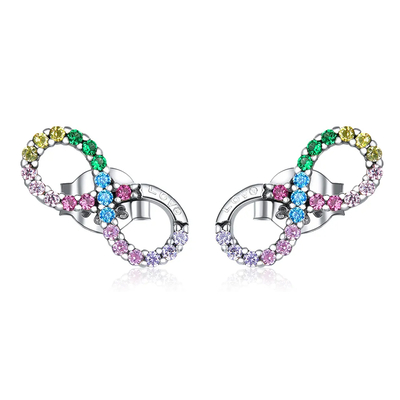 Product Σκουλαρίκι Bamoerα Καρφωτά Sce893, Κυβική Ζιρκόνια, Ασήμι 925, Ασημί base image