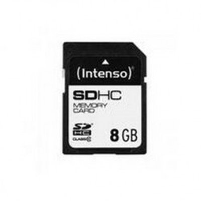Product Κάρτα Μνήμης SDHC 8GB Intenso 12/20 Class 10 base image