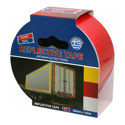 Product Primo Tape Αντανακλαστική Ταινία Sel-025, 48mm X 10m, Κόκκινη base image