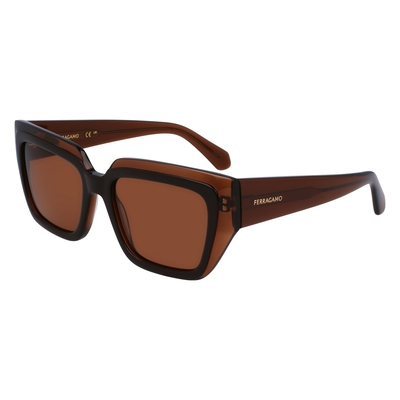 Product Γυναικεία Γυαλιά Ηλίου Ferragamo Sf2002S-233 (55/18/140 mm) Brown base image