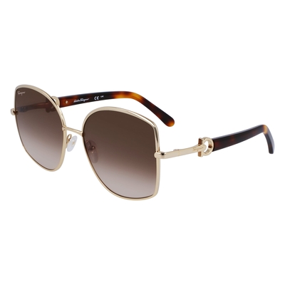 Product Γυναικεία Γυαλιά Ηλίου Ferragamo Sf304S5818745 (58/18/140 mm) Golden base image