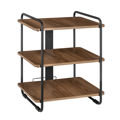 Product Ραφιέρα Brateck δαπέδου SFR-04, 454x400x496mm, έως 90kg, καφέ-μαύρο base image