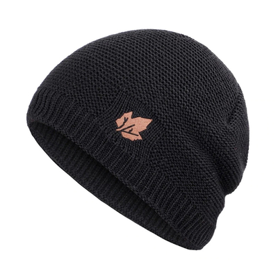 Product Πλεκτός Σκούφος Beanie Sho-0004, Unisex, Μαύρος base image