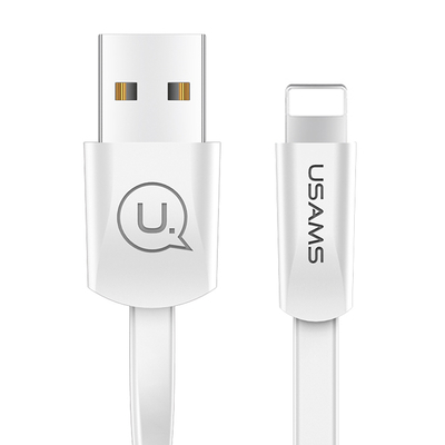 Product Καλώδιο USB Usams σε Lightning US-SJ199, 10W, 1.2m, λευκό base image