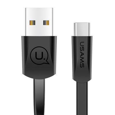 Product Καλώδιο USB Usams σε Type-C US-SJ200, 1.2m, μαύρο base image