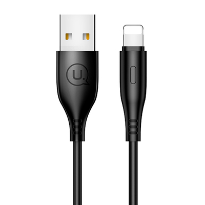 Product Καλώδιο Lightning Usams σε USB US-SJ266, 10W, 1m, μαύρο base image