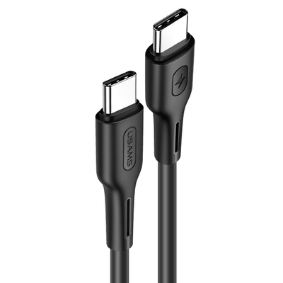 Product Καλώδιo USB Usams Type-C U43, 5A 100W, PD, 1.2m, μαύρο base image