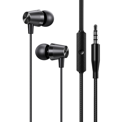 Product Handsfree Ακουστικά Usams με μικρόφωνο EP-42, 3.5mm, 1.2m, μαύρα base image