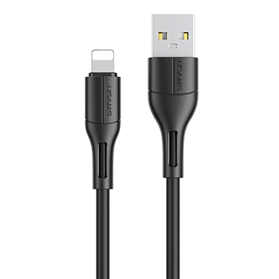 Product Καλώδιο USB Usams σε Lightning US-SJ500, 10W, 1m, μαύρο base image