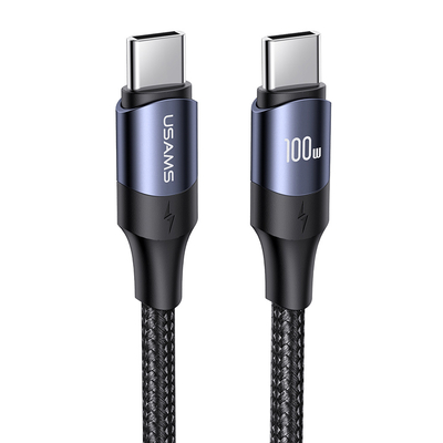 Product Καλώδιο USB Usams USB-C US-SJ524, 100W/5A, PD, 1.2m, μαύρο base image