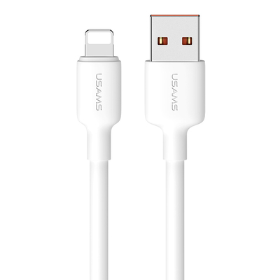 Product Καλώδιο Lightning Usams σε USB US-SJ604, 12W, 1m, λευκό base image