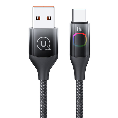 Product Καλώδιο USB-C Usams σε USB US-SJ636, 66W, 1.2m, μαύρο base image