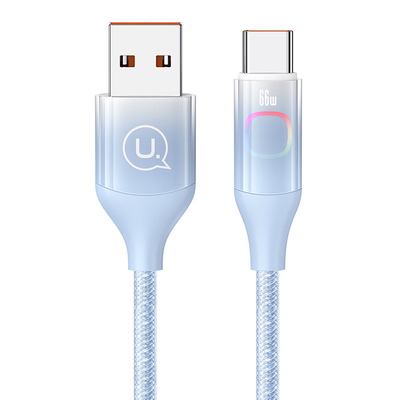 Product Καλώδιο USB-C Usams σε USB US-SJ636, 66W, 1.2m, μπλε base image