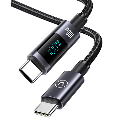 Product Καλώδιο USB-C Usams σε USB-C US-Sj671, 100W, 480Mbps, 1.2M, Μαύρο base image