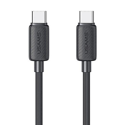 Product Καλώδιο USB-C Usams σε USB-C US-Sj691, 60W, 480Mbps, 1M, Μαύρο base image