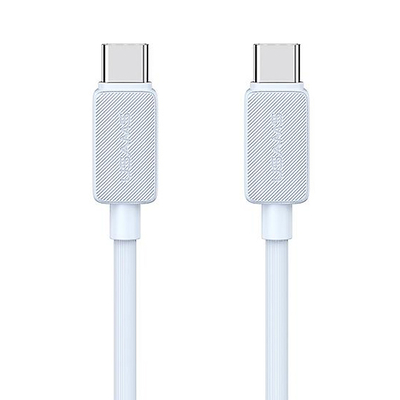 Product Καλώδιο USB-C Usams σε USB-C US-Sj691, 60W, 480Mbps, 1M, Μπλε base image