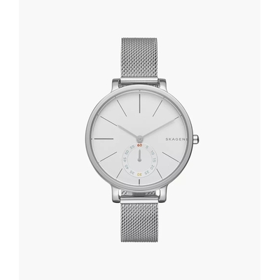 Product Ρολόι Unisex Skagen Skw2358 (34mm) Μεταλλικό Μπρασελέ Ασημί base image