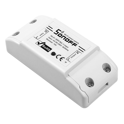 Product Smart Διακόπτης Sonoff BASICR2, Wifi, 10A, λευκός base image