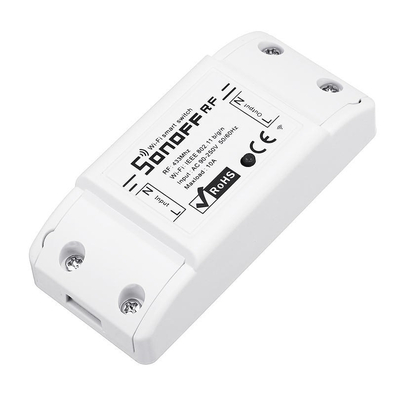 Product Smart Διακόπτης Sonoff RF2 433MHz, WiFi 2.4GHz, λευκό base image