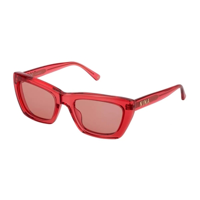 Product Γυναικεία Γυαλιά Ηλίου Nina Ricci Snr251-5409We (54/17/140 mm) Red base image